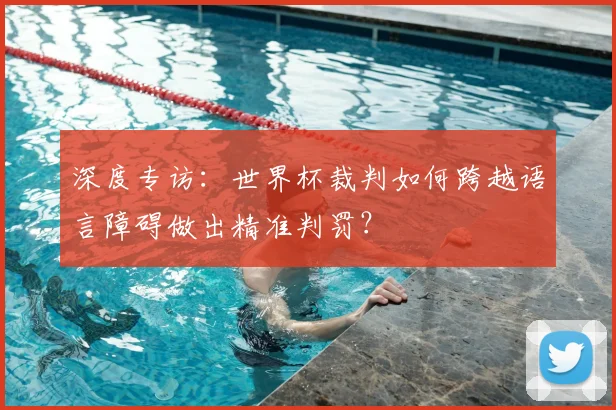 深度专访：世界杯裁判如何跨越语言障碍做出精准判罚？